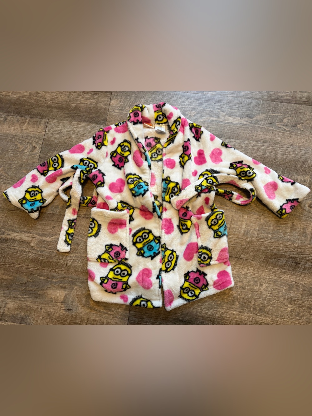 Despicable Me Girls Robe 4/5 T